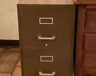 2-Drawer Metal File Cabinet