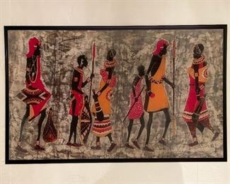 African Textile Wall Hanging
