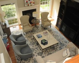 LIVING ROOM FROM BALCONY