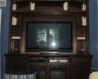 DEN FURNISHINGS + LARGE HDTV