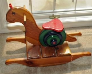 HANDMADE ROCKING HORSE