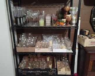 Glassware and some collectibles