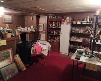 This room is located in the basement.