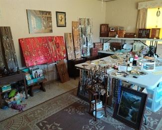 Majority of the jewelry is not over $5 and if it is not marked it is $3.