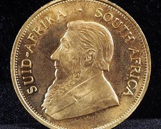 1978 1 oz Fine Gold South Africa Krugerrand

