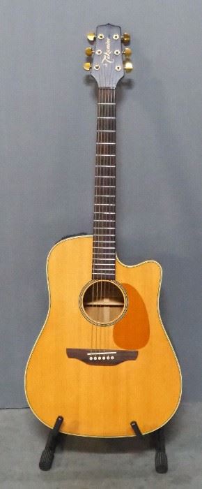 Takamine 6-String Acoustic-Electric Guitar Model EG-10C, In Hard Case, Stand Not Included

