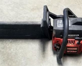 Craftsman 20" Chainsaw, With Pull Lite Extreme Starting System, In Case
