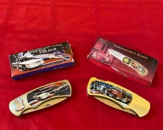 Police Firefighter Pocket Knife