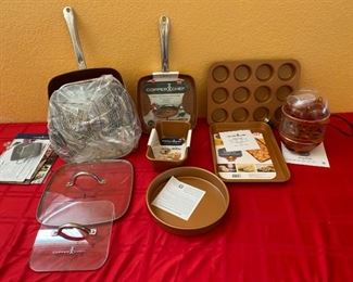 Copper Chef Out of Box Set