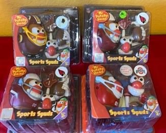 4  NFL  Mr Potato Head Sports Spuds  Washington, Ohio State, Cardinals