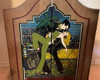 Vintage Cassette and Art Deco Case