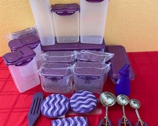 Purple Lovers Approximately 22 Piece Lock Lock Sets