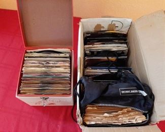 Large Lot of Records 45s