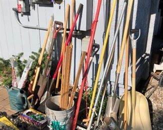 Huge Lot of Gardening Tools
