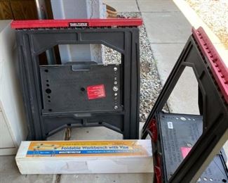 Foldable Work Bench and Sawhorses