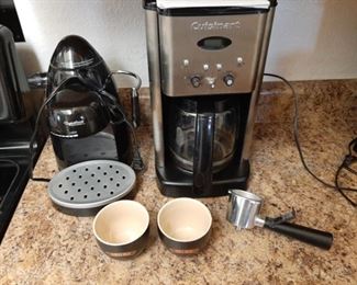 Cuisinart Coffee Signature Gourmet Espresso Makers wMugs