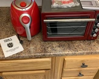 Cooks Companion Air Fryer Kitchen Aid Toaster Oven Duo