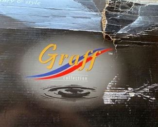 Brass Faucet Set wAntique Copper Finish