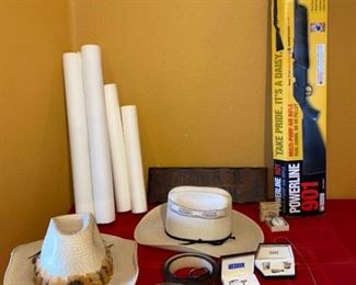 7 Gordon Snidow Western Prints, Invicta Watch, Cowboy Hats, Belts