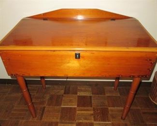 Hand Made Wood Covered Desk