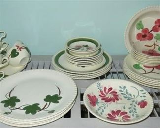 Vintage Blue Ridge Southern Hand Painted Pottery China