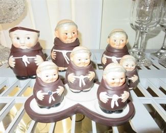 Vintage Germany Goebel Friar Tuck Monks
