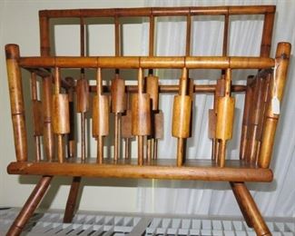 Mid Century Magazine Rack