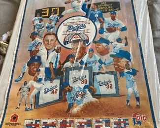 Dodgers poster