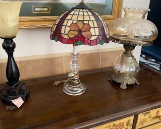 Hand painted buffet French style 