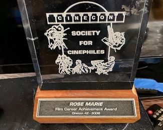 Rose Marie trophy 