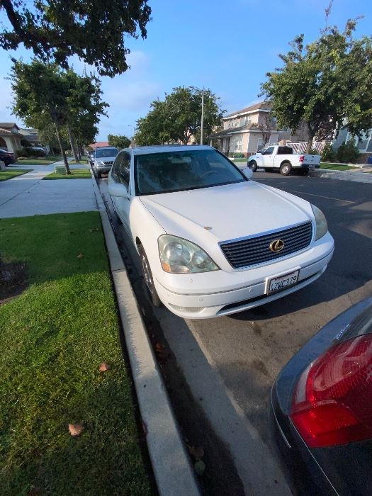 2003 Lexus LS 430 pristine condition less than 117500 miles
Always garaged
Cd replaced with Bluetooth phone/sound system
$10,000