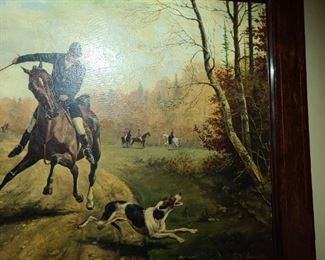 Antique Painting Signed By S. De Louesnongle