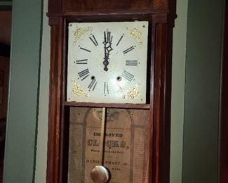 Imported Clocks Manufactured And Sold By Daniel Platt Jr.
