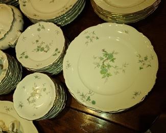 Mitterteich "Green Ming" Bavaria China Set