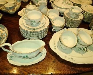 Mitterteich "Green Ming" Bavaria China Set