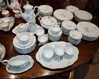 Mitterteich "Green Ming" Bavaria China Set