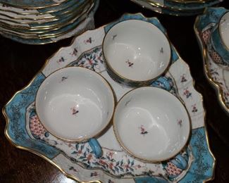 Large Herend Cornucopia China Set