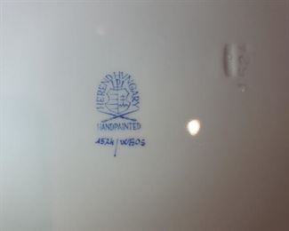 Large Herend Cornucopia China Set