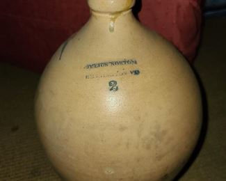 Julius Norton Bennington VT Signed Pottery Jug