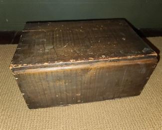 Primitive Wooden Box/Trunk
