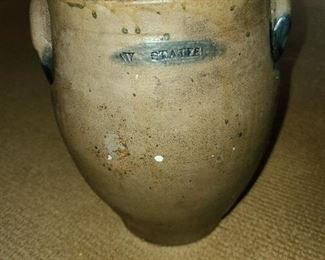 "W States" Signed Pottery