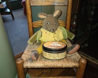 Country Chair And Mouse