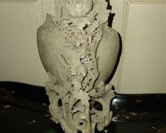 Handcarved Soapstone Vase