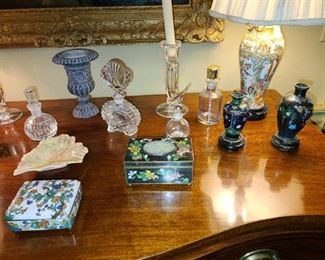 Cloisonne Trinket Boxes