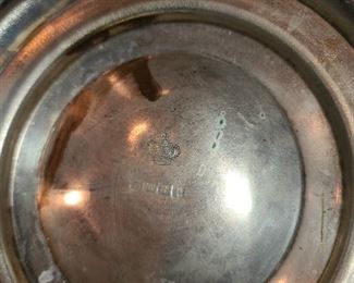 Sterling Silver Candlestick Holder