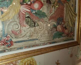 Large 3D Handmade Artwork Scene In A Shadowbox Frame