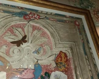 Large 3D Handmade Artwork Scene In A Shadowbox Frame