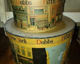 Vintage Dobbs New York Hat Boxes