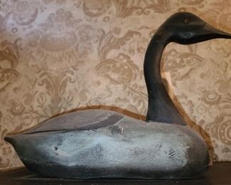 Hand Carved Wooden Duck Decoy