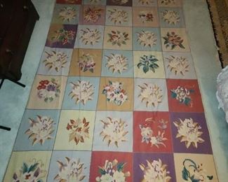 Handmade Needlepoint Rug